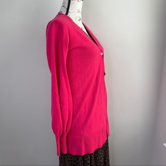 Autumn Cashmere‎ pink cashmere sweater cardigan - Picture 2 of 6